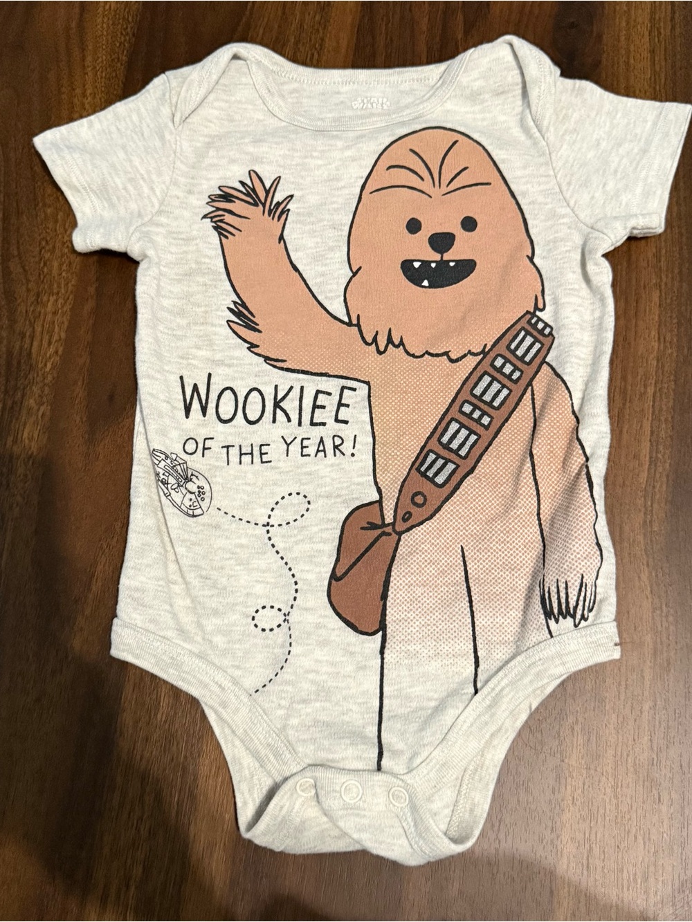 SOLD Baby boy Star Wars onesie